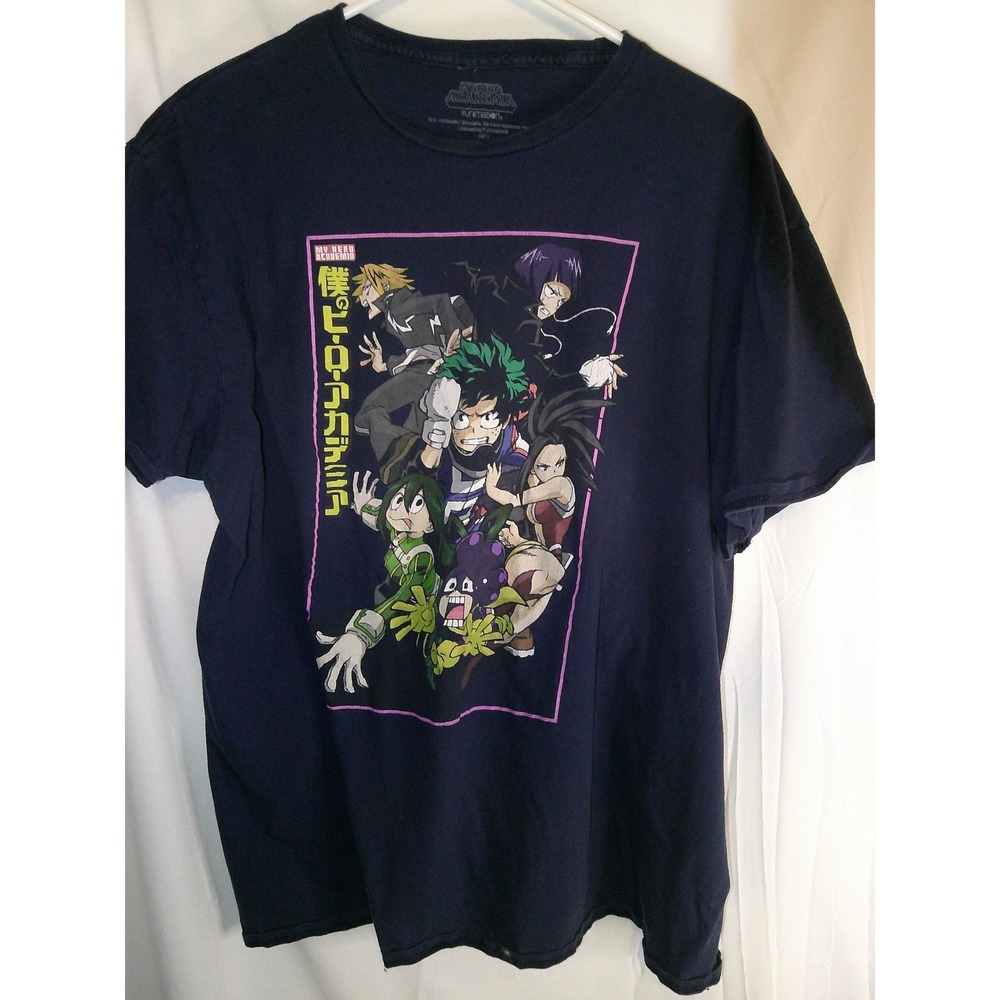 My Hero Academia Anime Graphic Tee Funimation T-Shirt 2XL‎